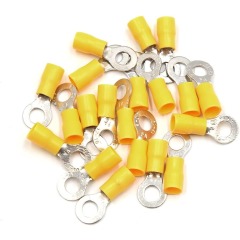 Talamex - CABLE TERMINALS 6MM YELLOW (24) - 14.425.479